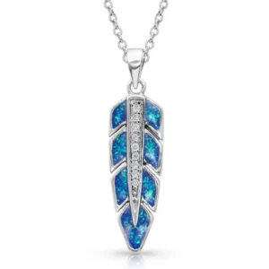 Colar Montana Silversmiths Pena de Falcão