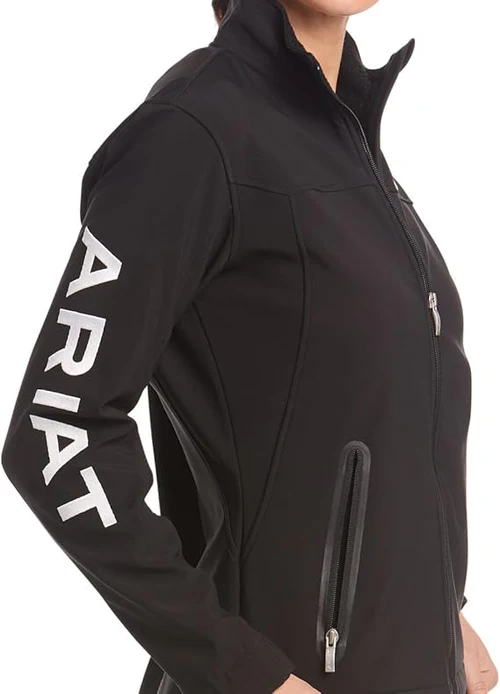 Jaqueta Ariat New Team Softshell JKT Preta - Imagem 2
