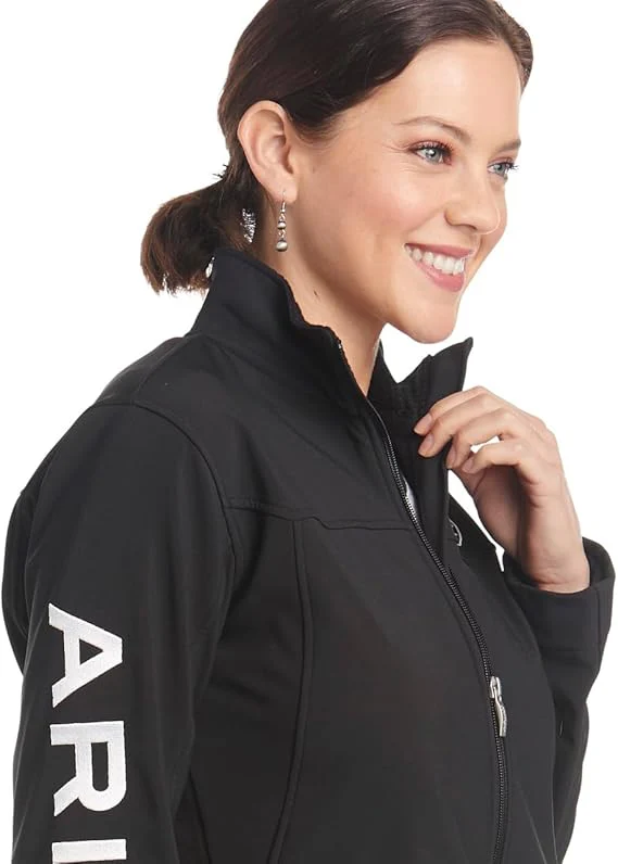 Jaqueta Ariat New Team Softshell JKT Preta - Imagem 3
