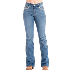 Calça Jeans Feminina Zenz Western Rooster - ORIGINAL