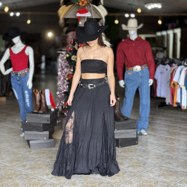 Conjunto Unicorn Western Maisa Preto - Imagem 2