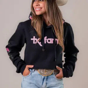 MOLETOM CROPPED FEMININO TEXAS FARM
