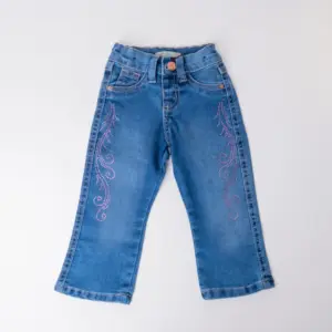 CALÇA JEANS BABY FEMININA BABY RANCH - PEDRARIA