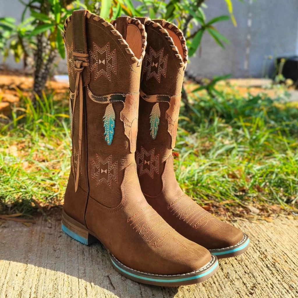 Bota Goyazes Fem Dallas Tabaco