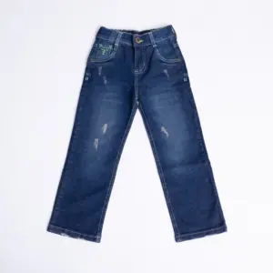 CALÇA JEANS MASCULINA JUVENIL TEXAS FARM - VERDE NEON