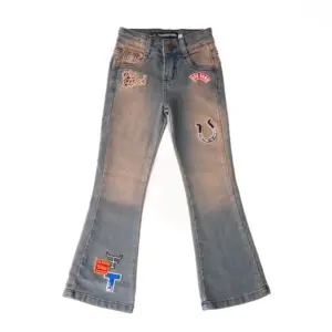 CALCA JEANS FEMININA INFANTIL TEXAS FARM
