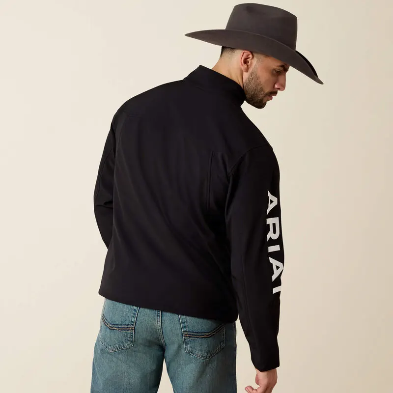 Jaqueta Ariat Softshell Importada Preta Masculina - Imagem 4