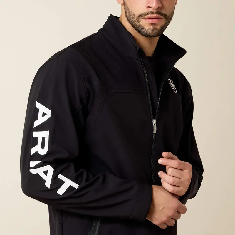 Jaqueta Ariat Softshell Importada Preta Masculina - Imagem 5