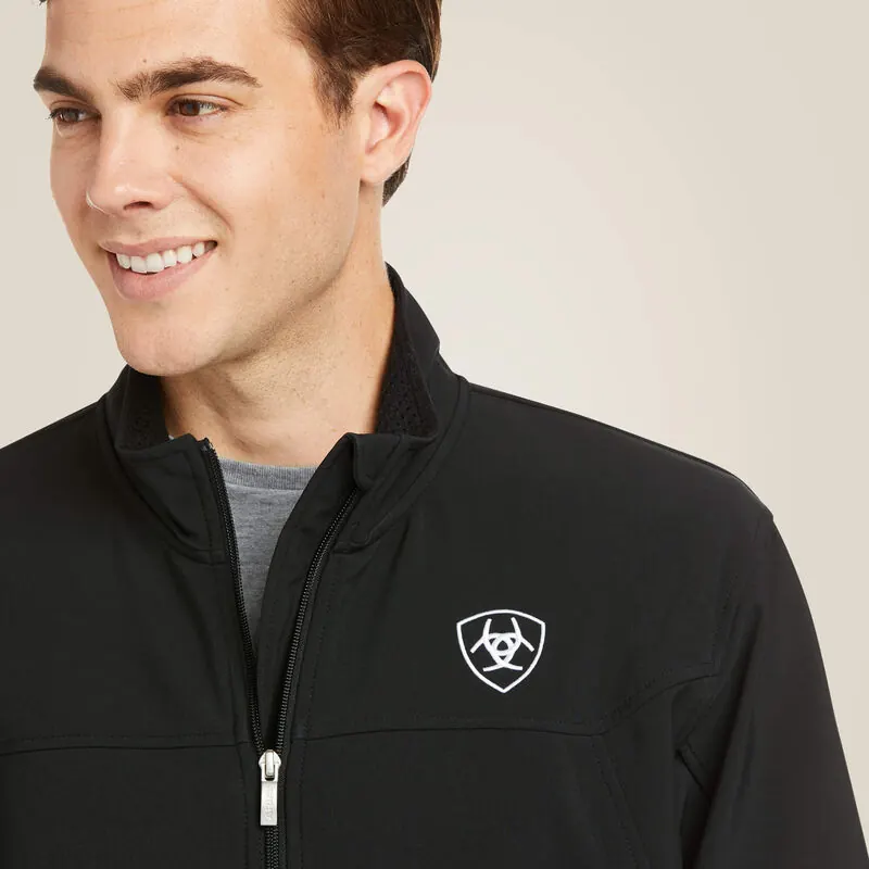 Jaqueta Ariat Softshell Importada Preta Masculina - Imagem 3